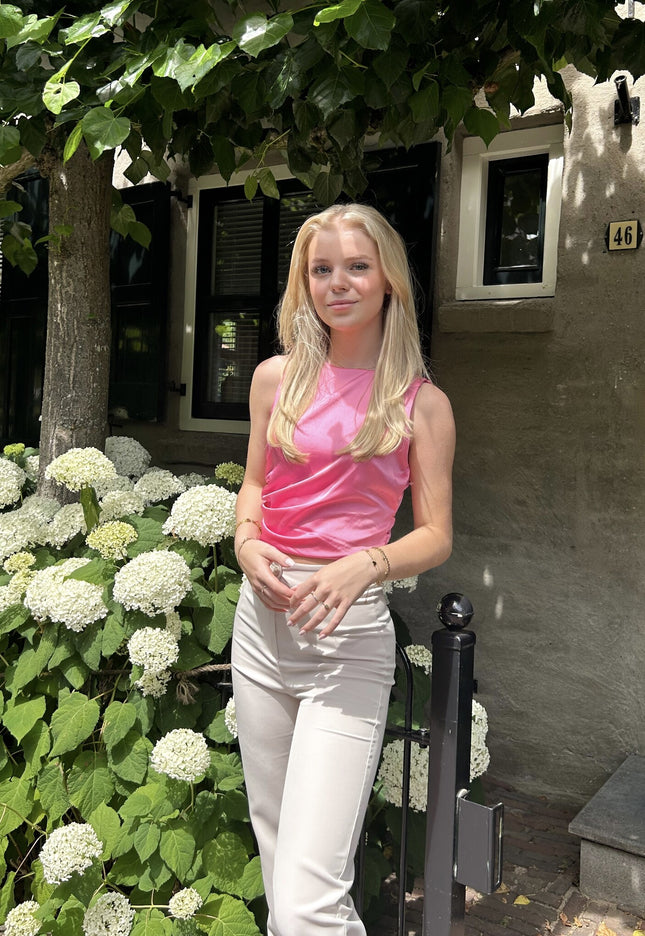Famous Online Store Satin wrap top Jill roze