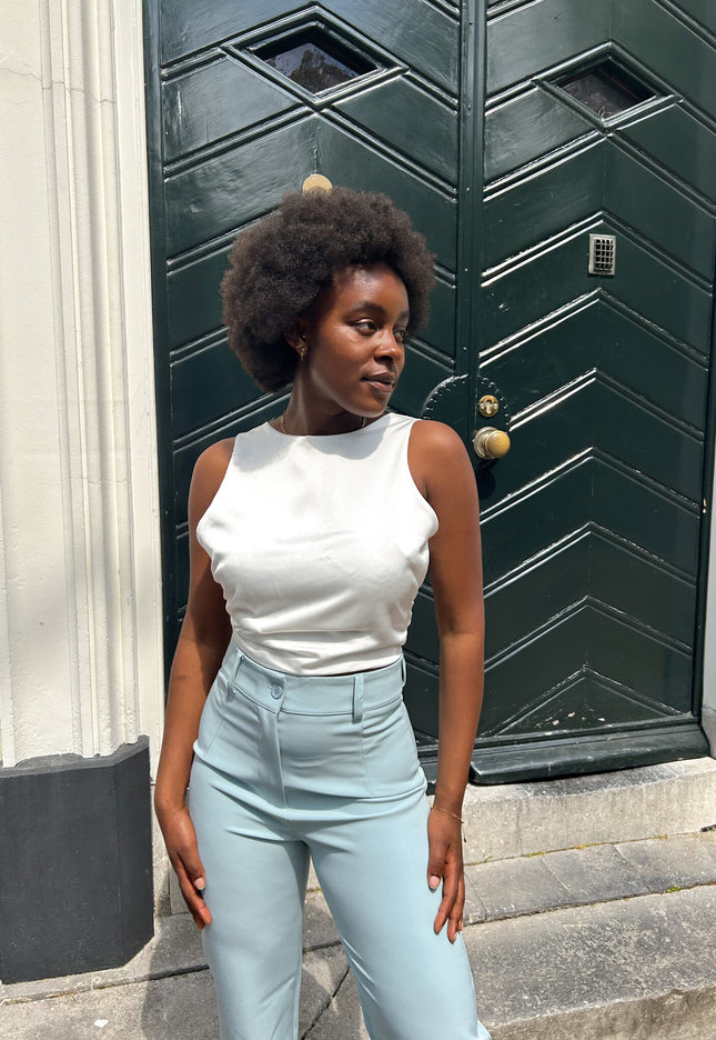 Famous Online Store Satin wrap top Jill wit