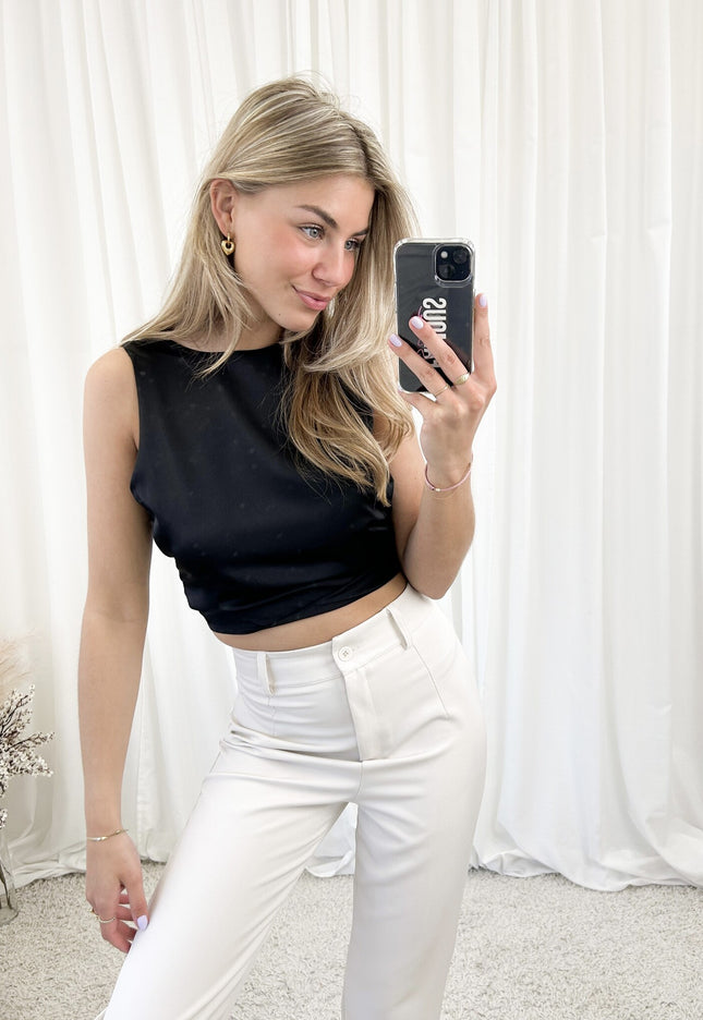 Famous Online Store Satin wrap top Jill zwart