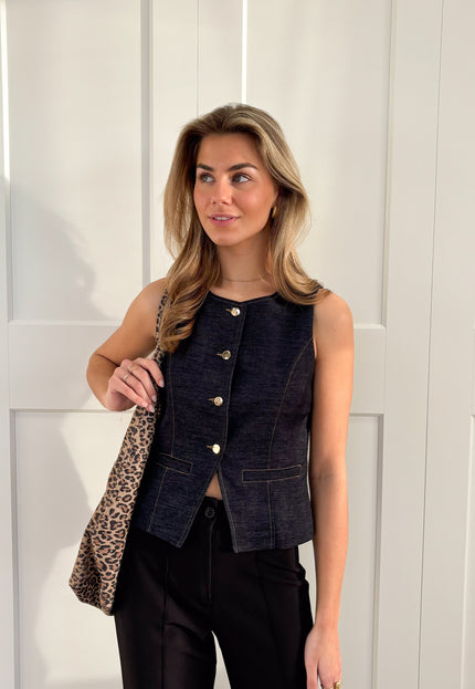 Famous Online Store Shopper Suède leopard