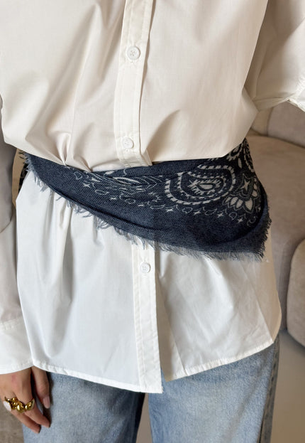 Famous Online Store Sjaal Fay blauw