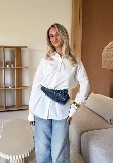 Famous Online Store Sjaal Fay blauw