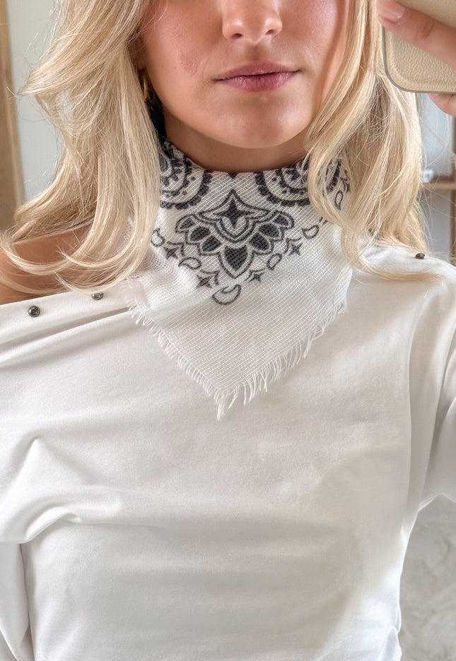 Famous Online Store Sjaal Fay wit