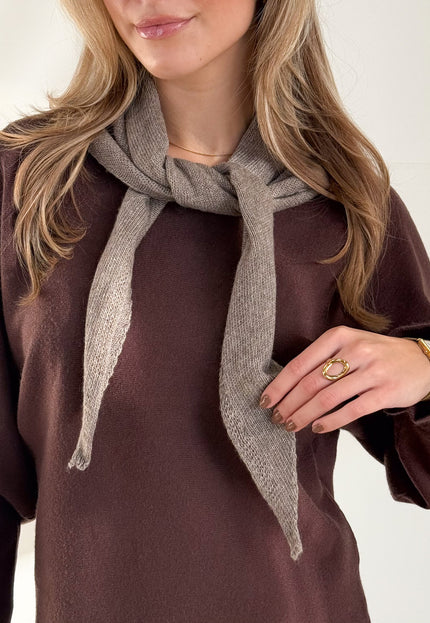 Famous Online Store Sjaal Noëlle taupe