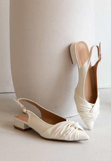 Famous Online Store Slingback Sofia créme