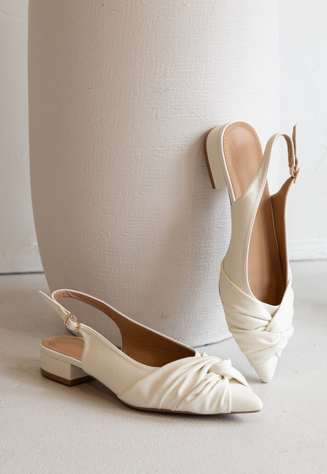 Famous Online Store Slingback Sofia créme