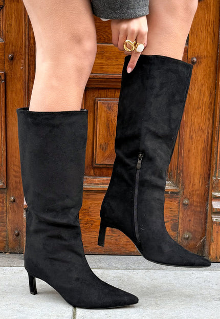 Famous Online Store Slouchy laars zwart