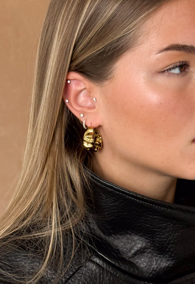 Famous Online Store Soft Curve oorbellen