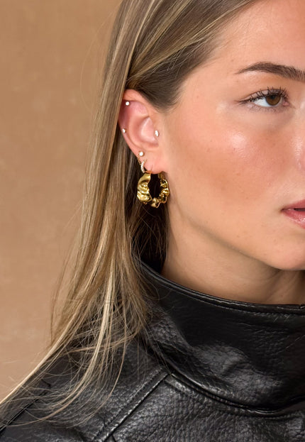 Famous Online Store Soft Curve oorbellen