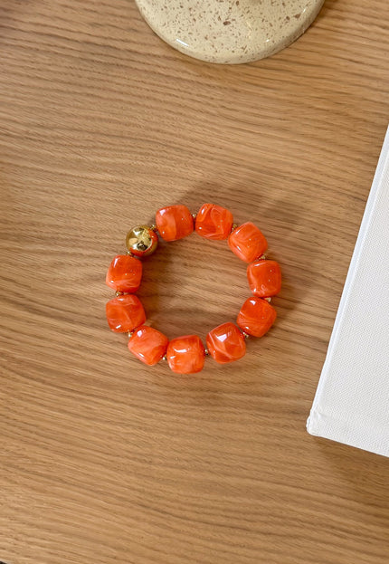 Famous Online Store Soleil armband oranje