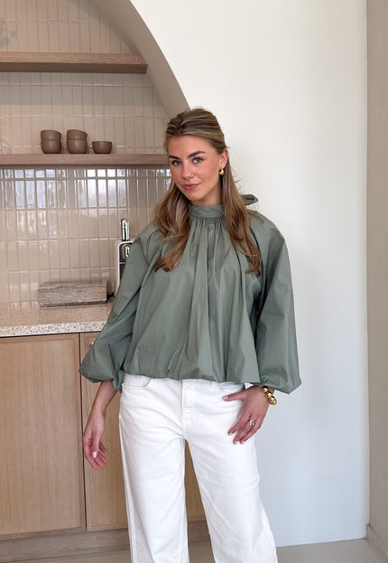 Famous Online Store Steffie blouse kaki