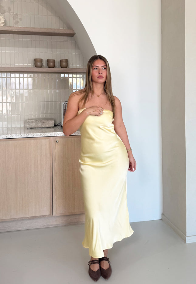 Famous Online Store Strapless jurk Jaydi