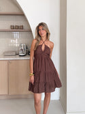 Famous Online Store Summer magic dress brown