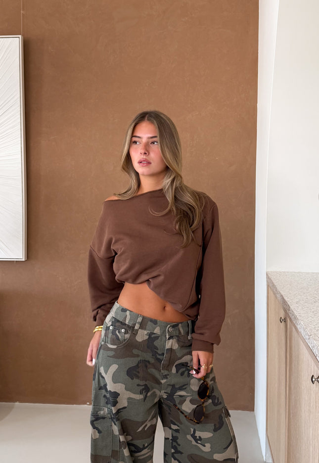 Famous Online Store Sweater Aya bruin