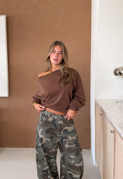 Famous Online Store Sweater Aya bruin