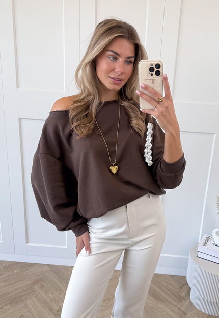 Famous Online Store Sweater Aya Bruin