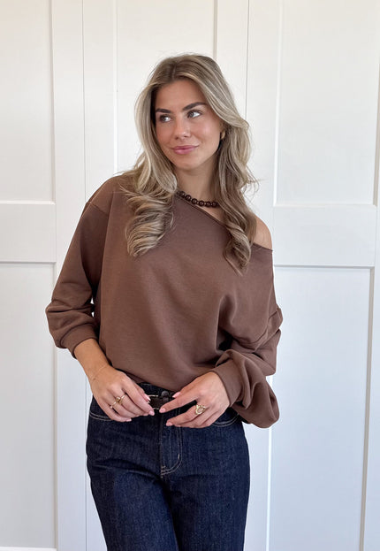 Famous Online Store Sweater Aya camel