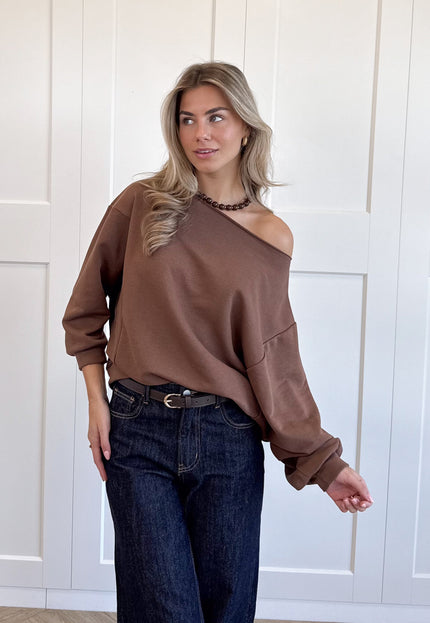 Famous Online Store Sweater Aya camel