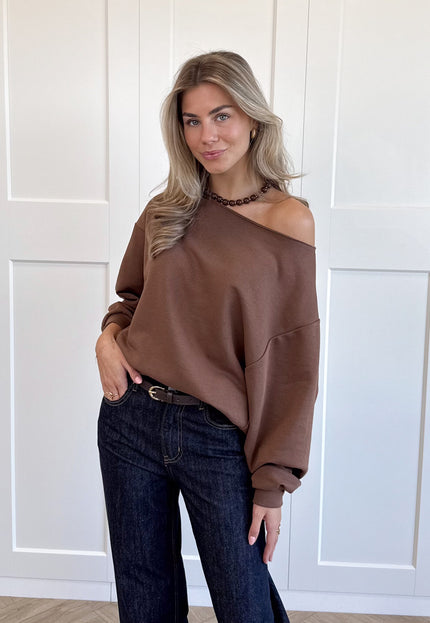 Famous Online Store Sweater Aya camel