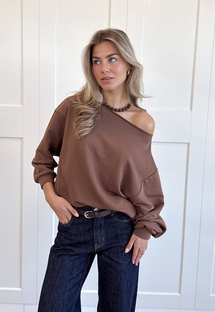 Famous Online Store Sweater Aya camel