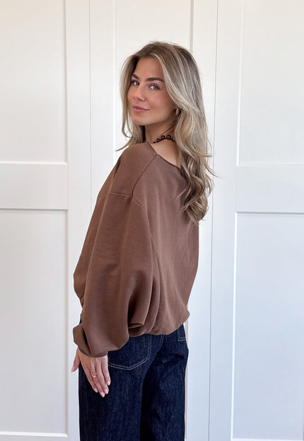 Famous Online Store Sweater Aya camel
