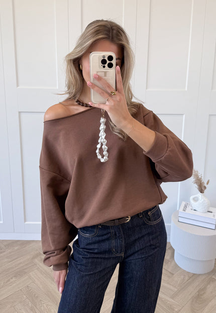 Famous Online Store Sweater Aya camel