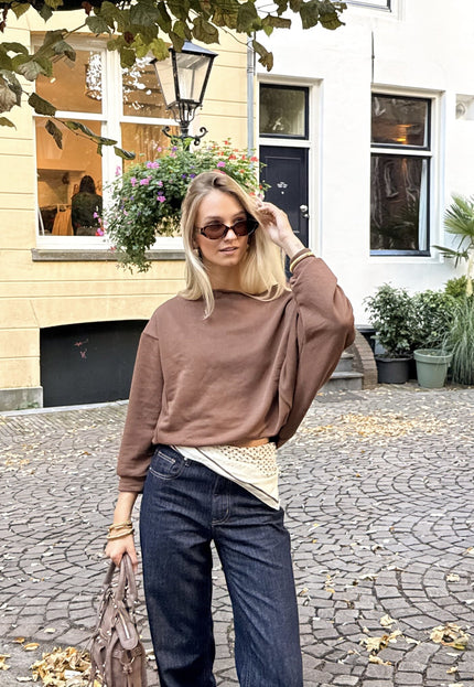 Famous Online Store Sweater Aya camel