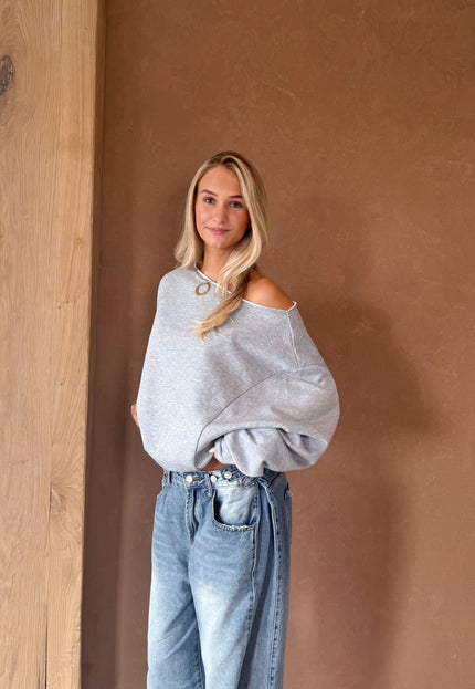 Famous Online Store Sweater Aya grijs