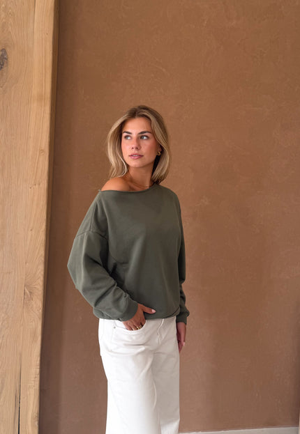 Famous Online Store Sweater Aya kaki