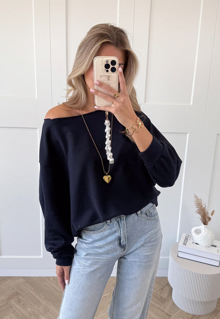 Famous Online Store Sweater Aya navy