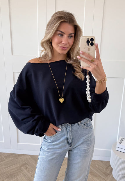 Famous Online Store Sweater Aya navy