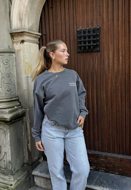 Famous Online Store Sweater Espresso martini grijs