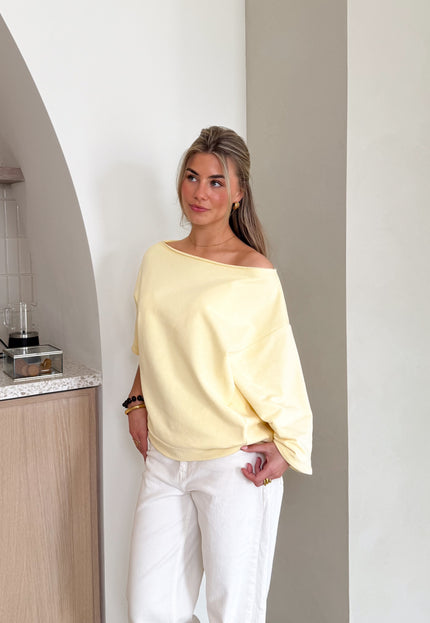 Famous Online Store Sweater Imke butter yellow