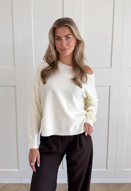 Famous Online Store Sweater Mila off white