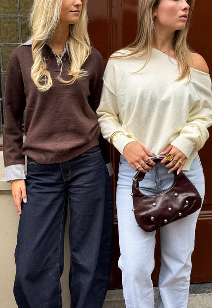 Famous Online Store Sweater Mila off white