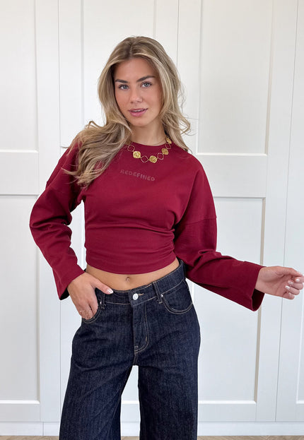 Famous Online Store Sweater Romy bordeaux