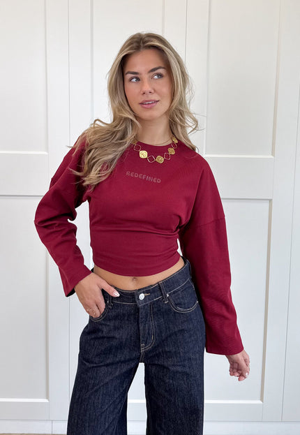 Famous Online Store Sweater Romy bordeaux