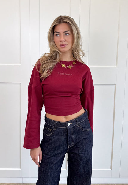 Famous Online Store Sweater Romy bordeaux