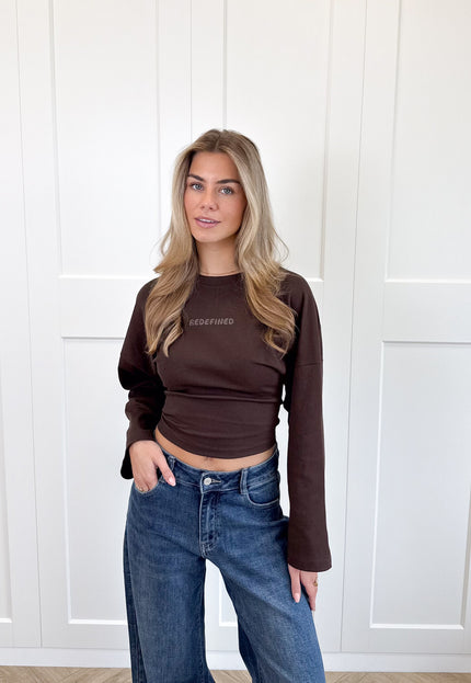 Famous Online Store Sweater Romy bruin