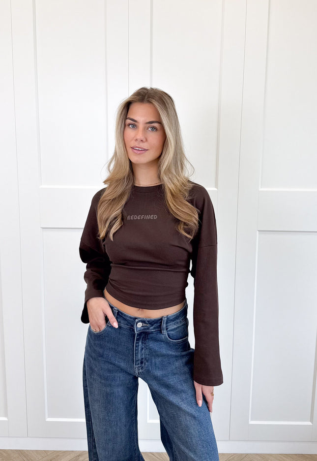 Famous Online Store Sweater Romy bruin