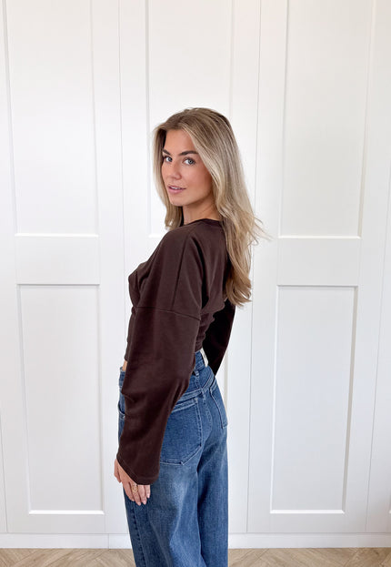 Famous Online Store Sweater Romy bruin