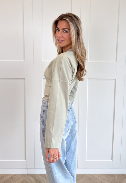 Famous Online Store Sweater Romy kaki