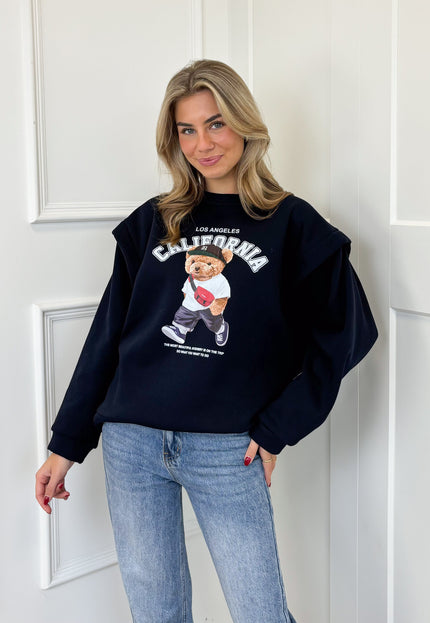 Famous Online Store Sweater Teddy navy