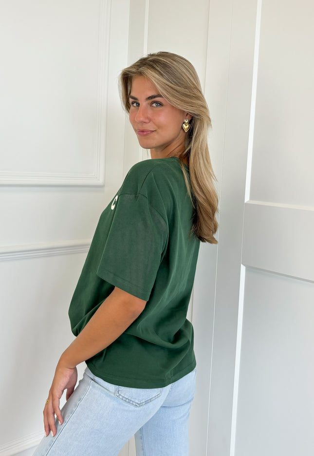 Famous Online Store T-shirt Iconic groen