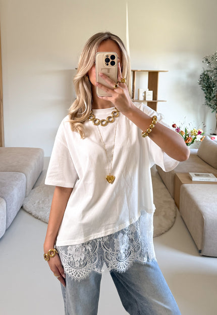 Famous Online Store T-shirt lace Dana