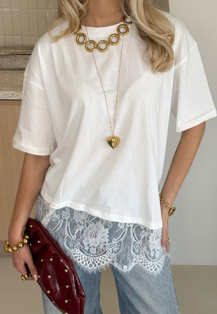 Famous Online Store T-shirt lace Dana