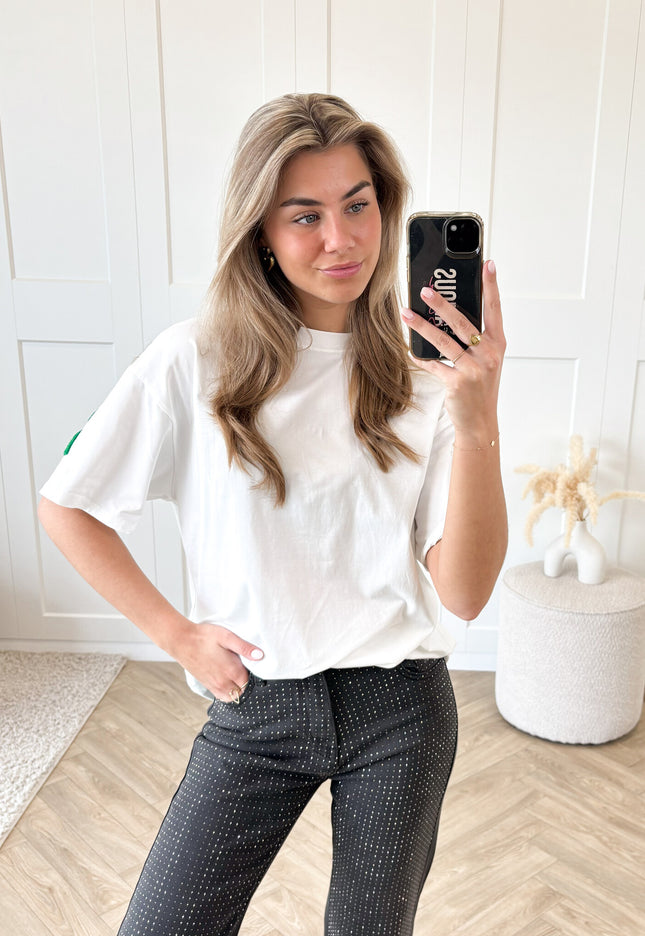 Famous Online Store T-shirt New York groen