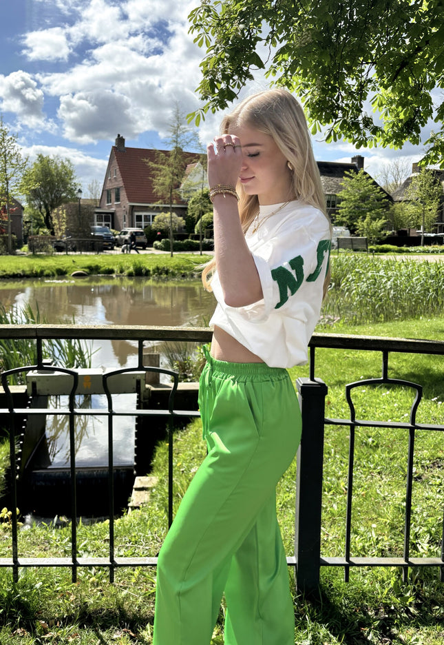 Famous Online Store T-shirt New York groen