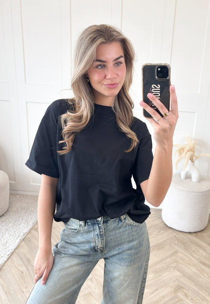 Famous Online Store T-shirt New York zwart-wit