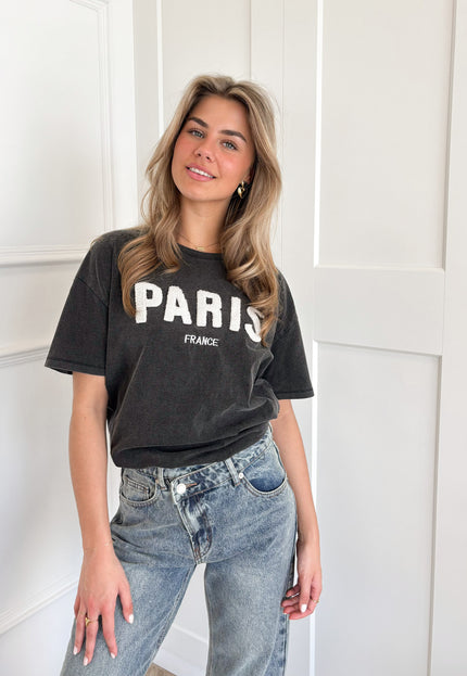 Famous Online Store T-shirt Paris grijs